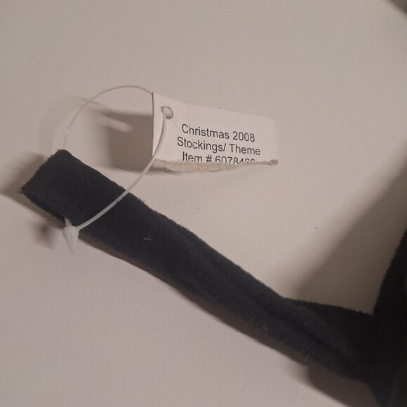 18" Cowboy Boot Christmas Stocking Dorothy Madans 08 Faux Leather Embellishments - Picture 5 of 10